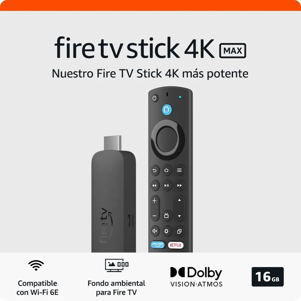 Amazon Fire TV Stick 4K Max vs Google Chromecast con Google TV (4K)