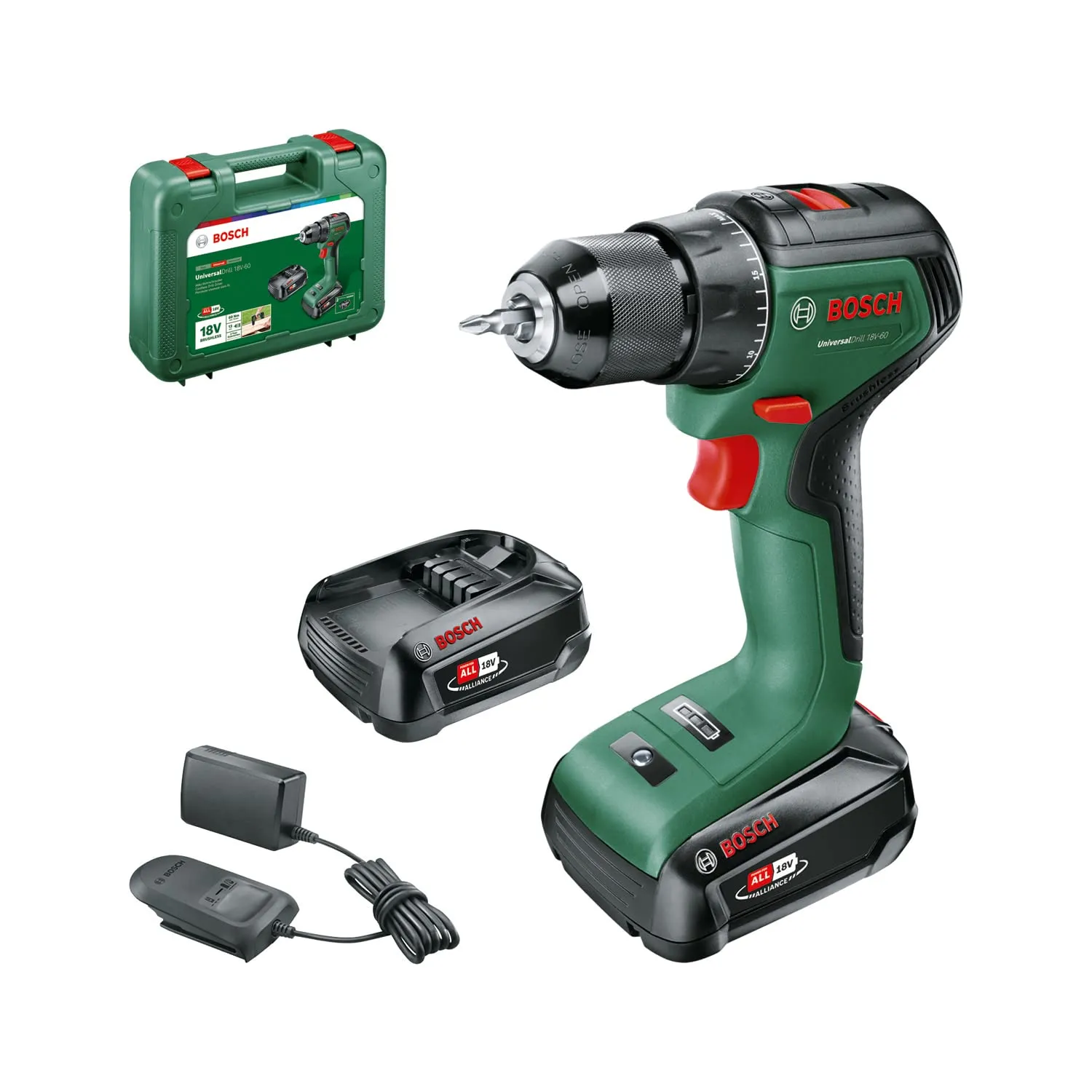 Bosch UniversalDrill 18V vs Einhell TE-CD 18/40