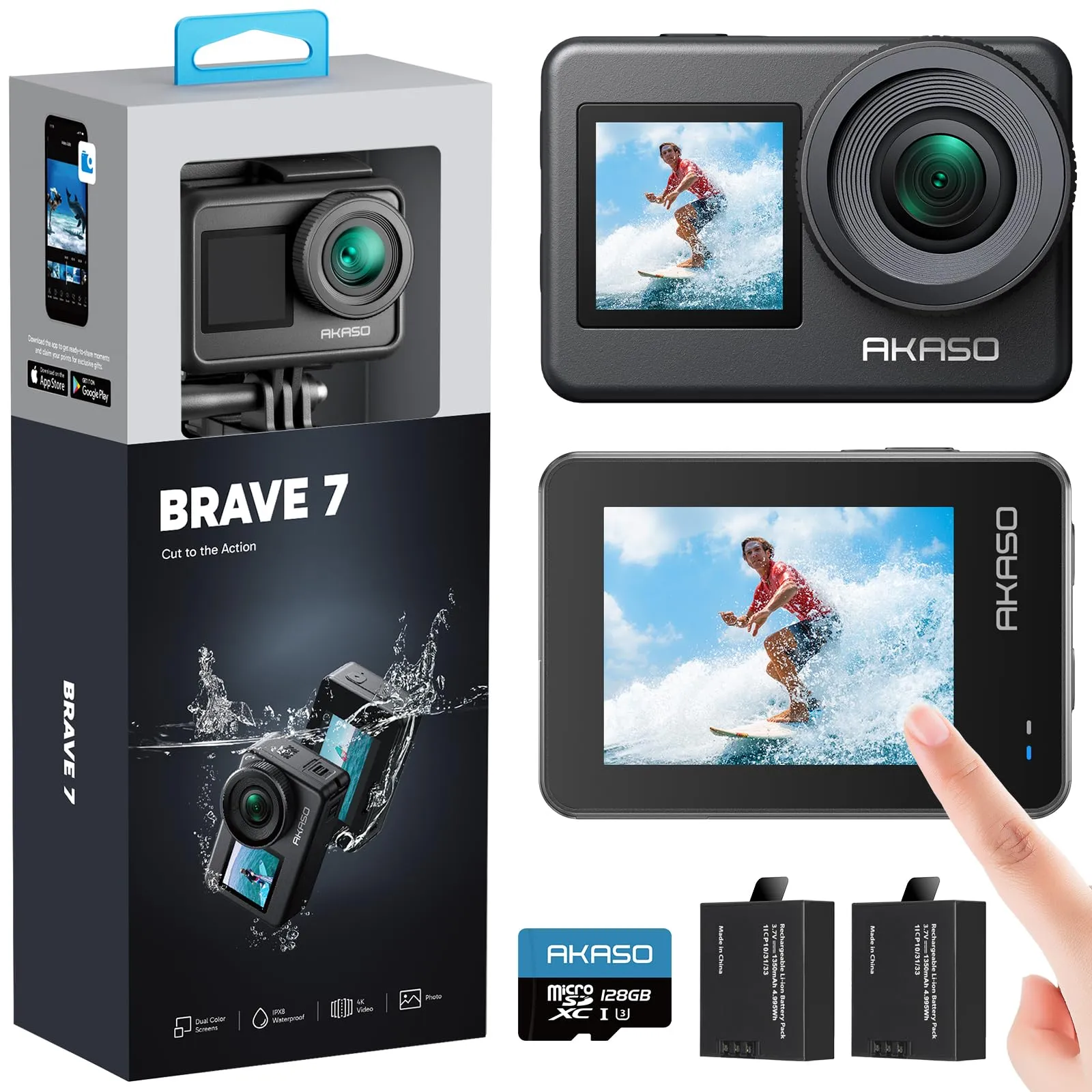 AKASO Brave 7 LE vs Crosstour CT9500 Pro
