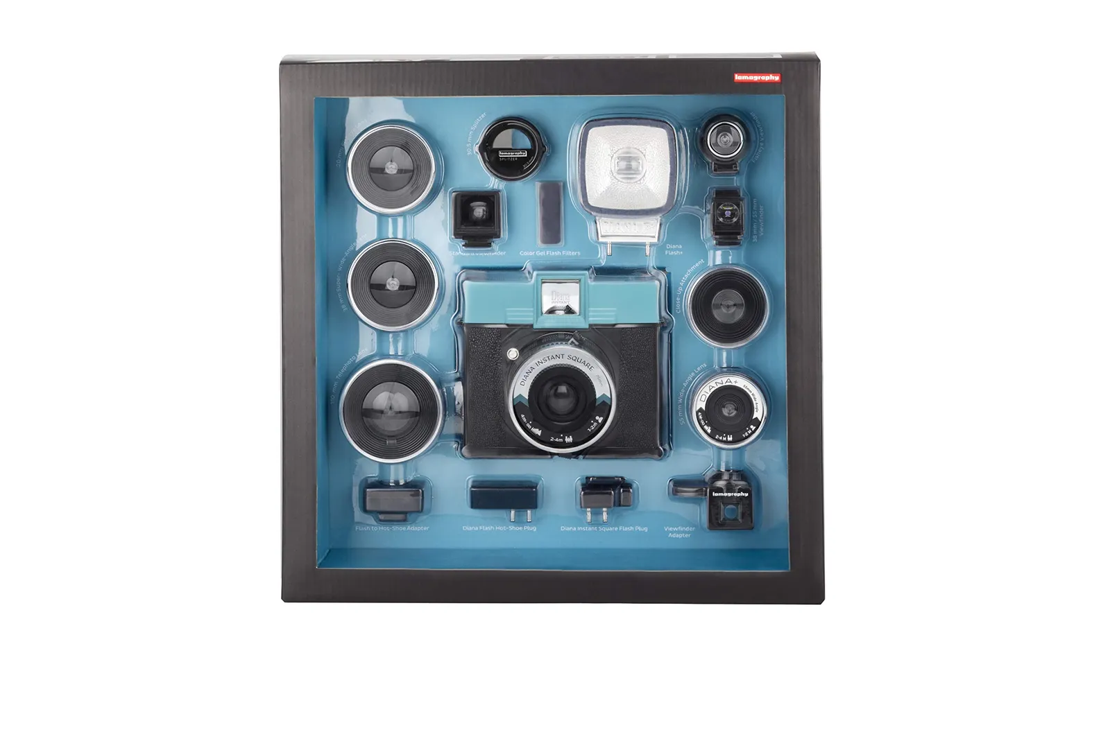Lomography Diana Instant Square vs Polaroid Now