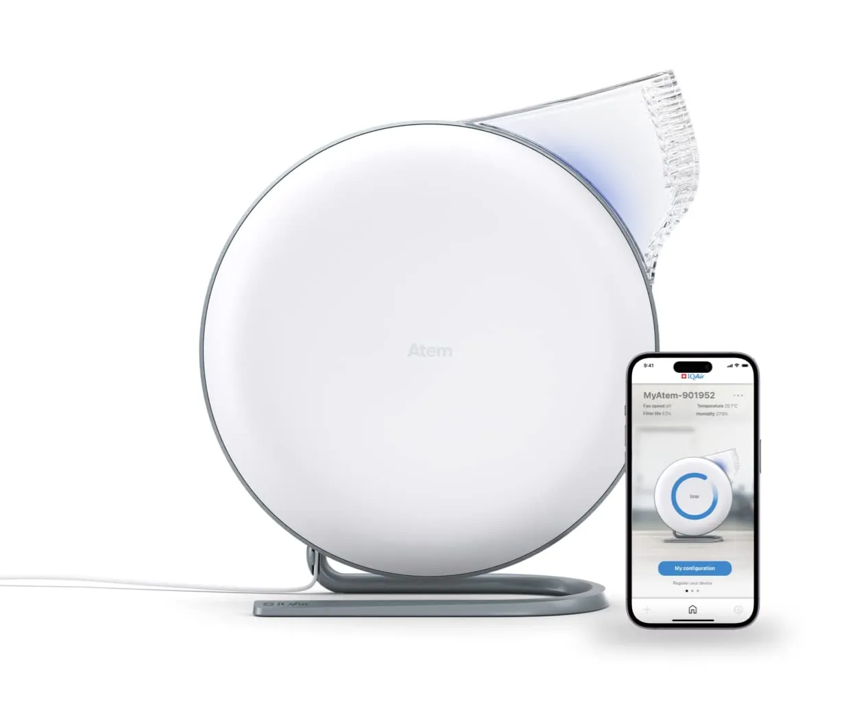 IQAir Atem Desk vs Levoit Core 300
