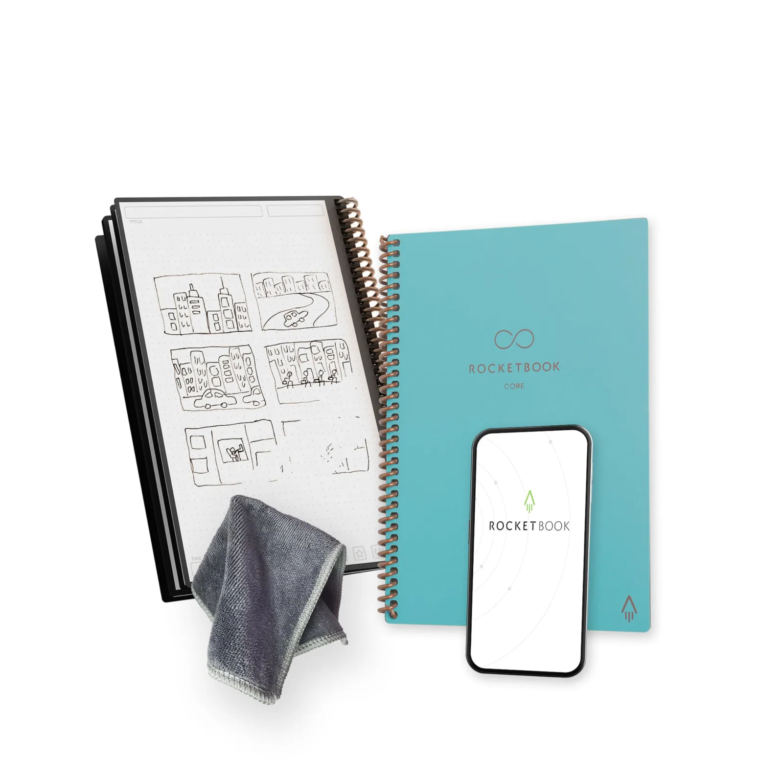 Rocketbook Core vs Moleskine Smart Writing Set