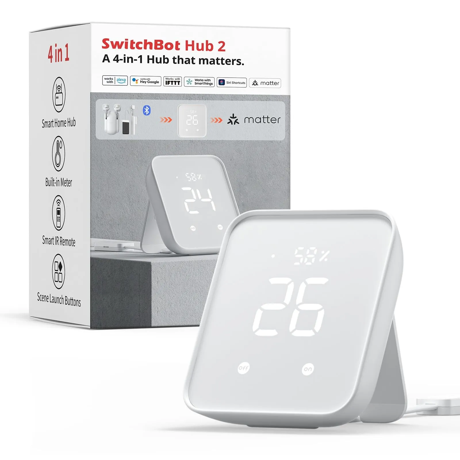 SwitchBot Hub 2 vs Tado Smart AC Control V3+
