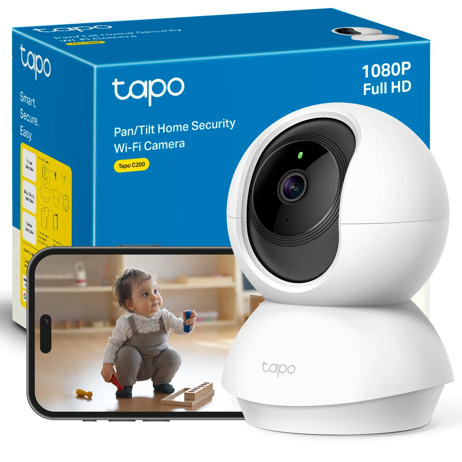 TP-Link Tapo C200 vs EZVIZ TY1