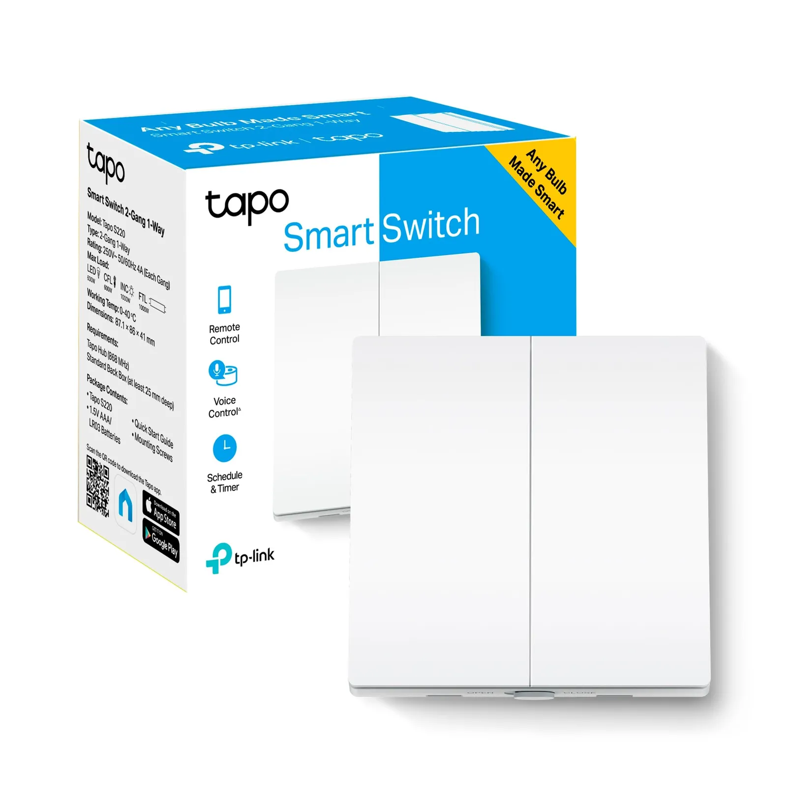 TP-Link Tapo S220 vs Aqara Smart Wall Switch
